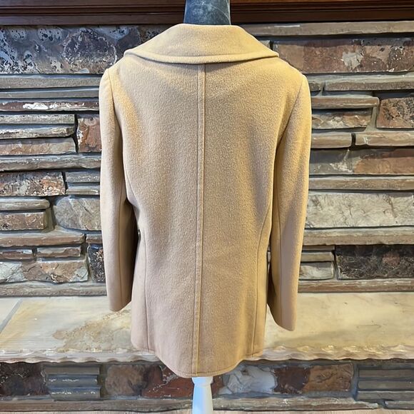 Vintage Mackintosh Camel Wool Double-Breasted Peacoat - Picture 5 of 7